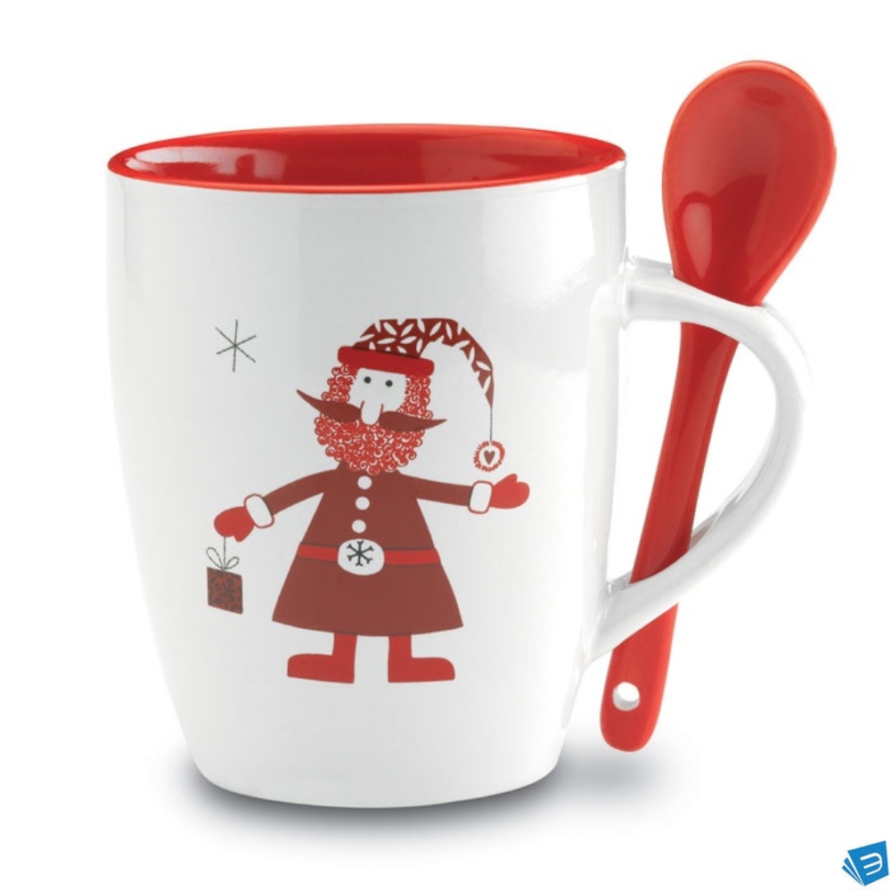 Tazza con cucchiaino 250ml