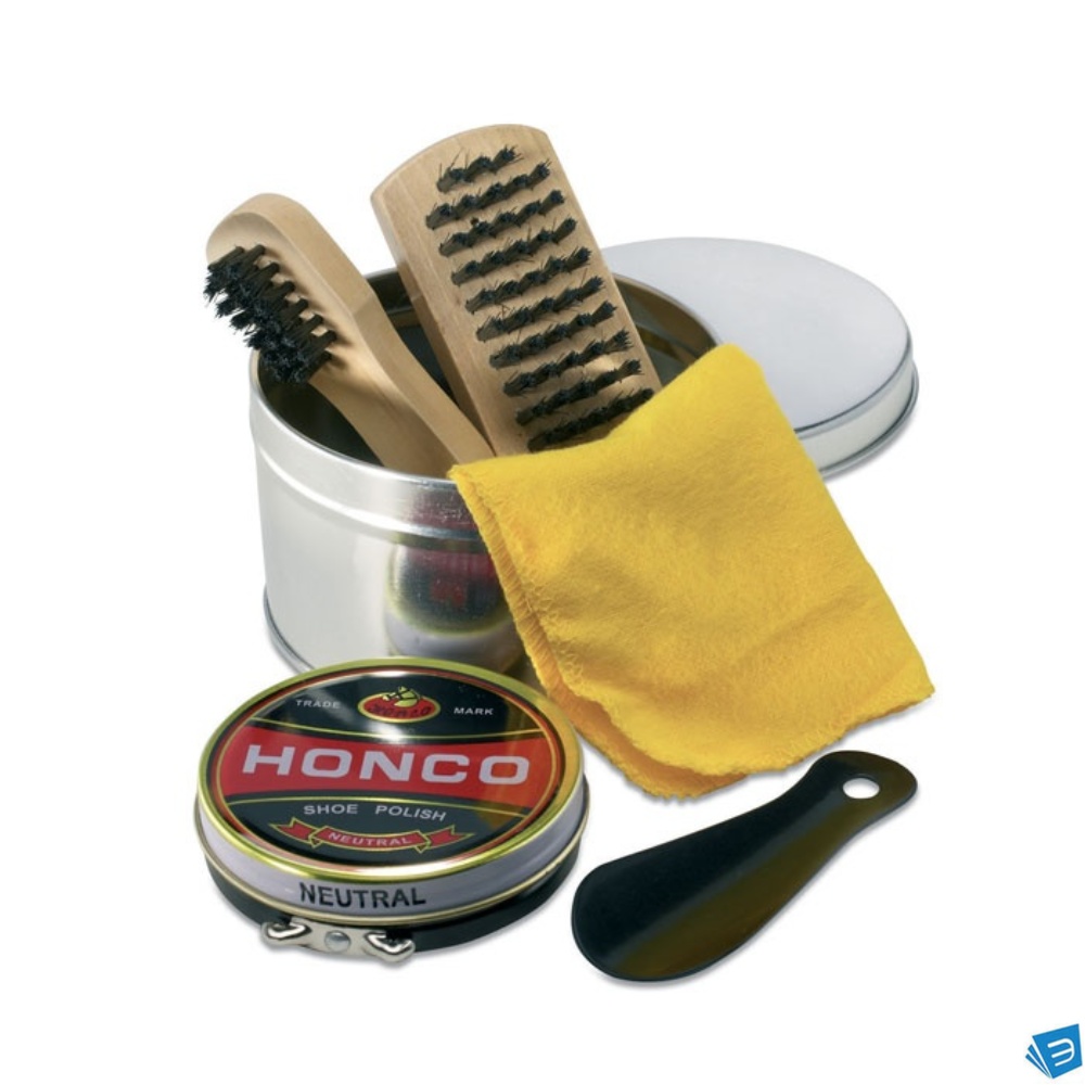 Set pulizia scarpe 5 pezzi