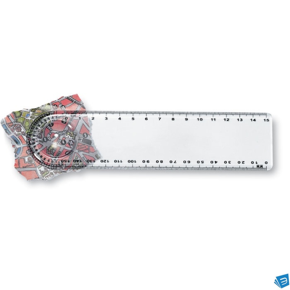 Righello (15 cm) trasparente
