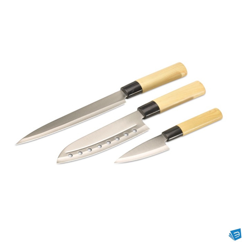 Set coltelli in acciaio