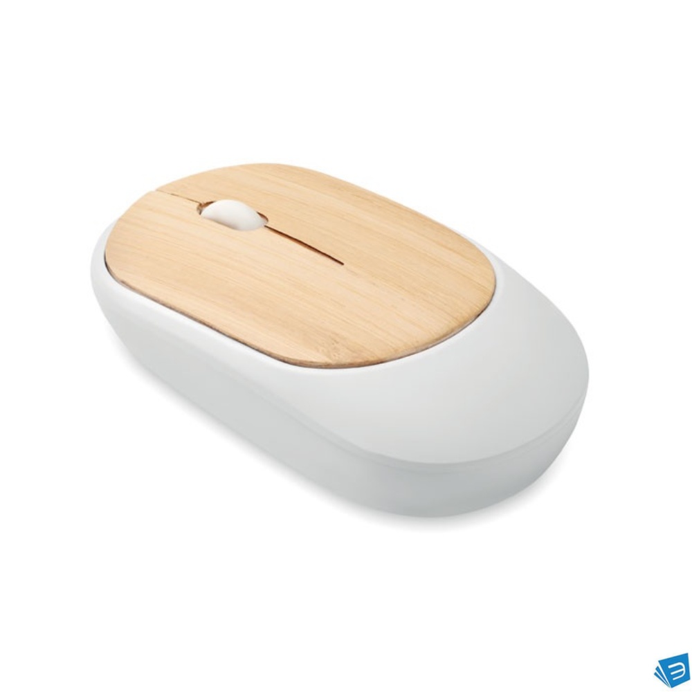 Mouse senza fili in bambù