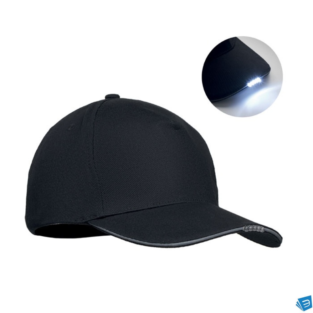 Cappellino a 5 pannelli in cotone