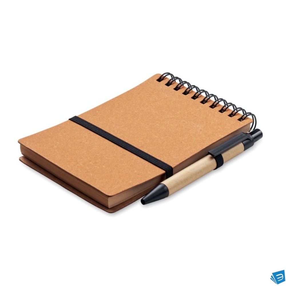 Notebook riciclato con penna a