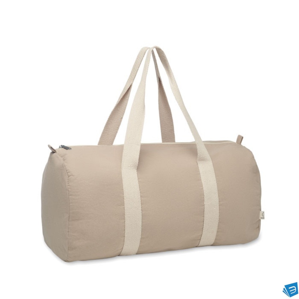 Borsa sportiva in cotone riciclato