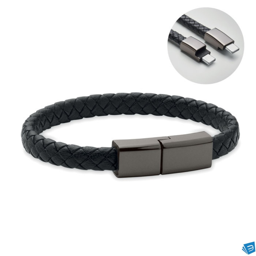 Bracciale con cavetto tipo-C
