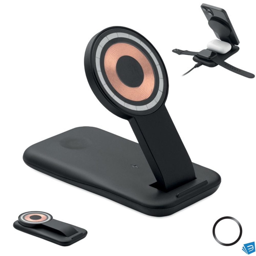Caricatore wireless 3 in 1 da 1
