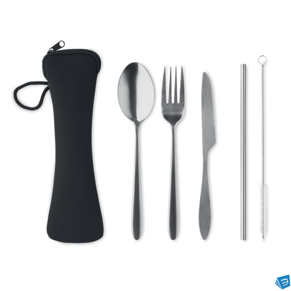 Set posate in acciaio inox