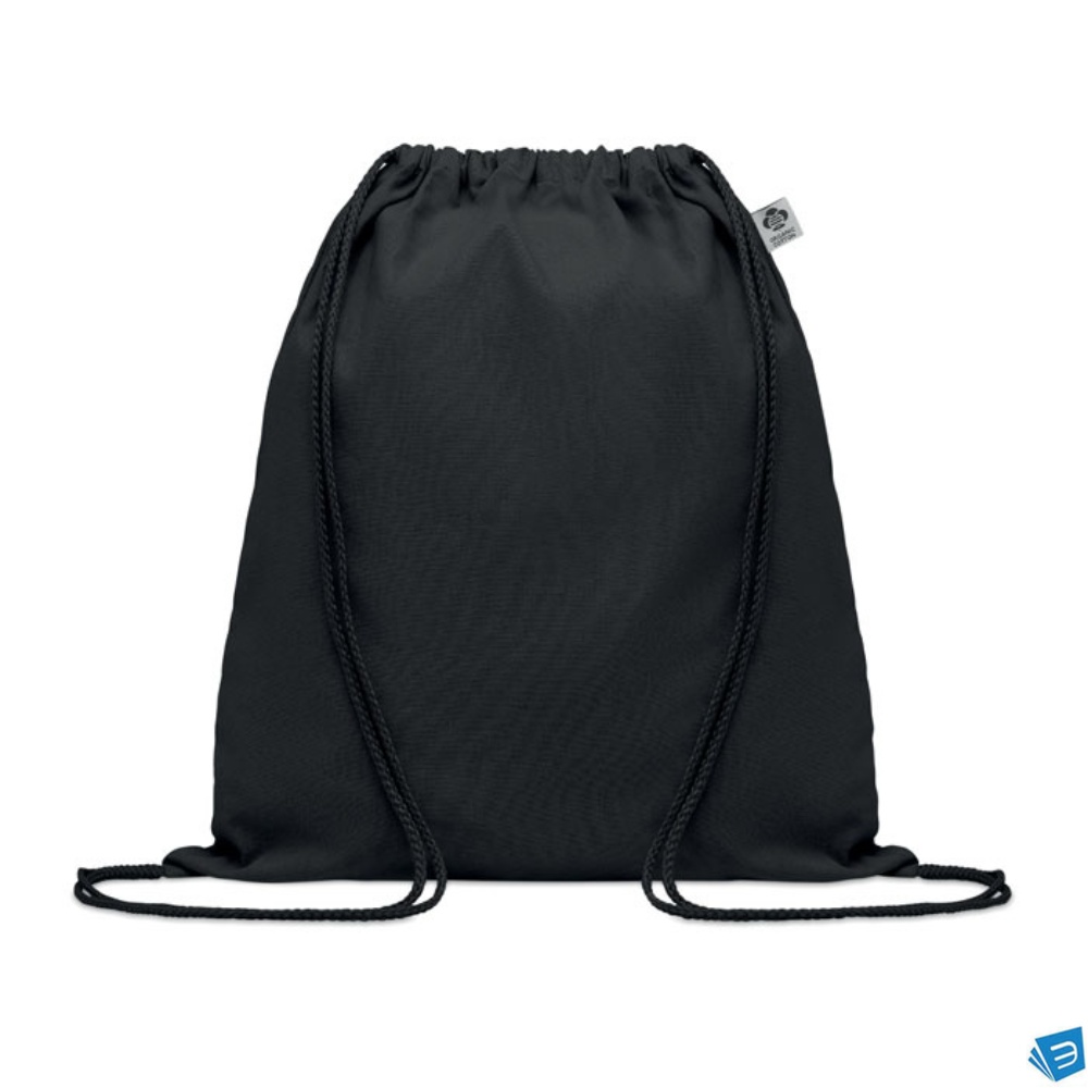 Borsa con coulisse in cotone or