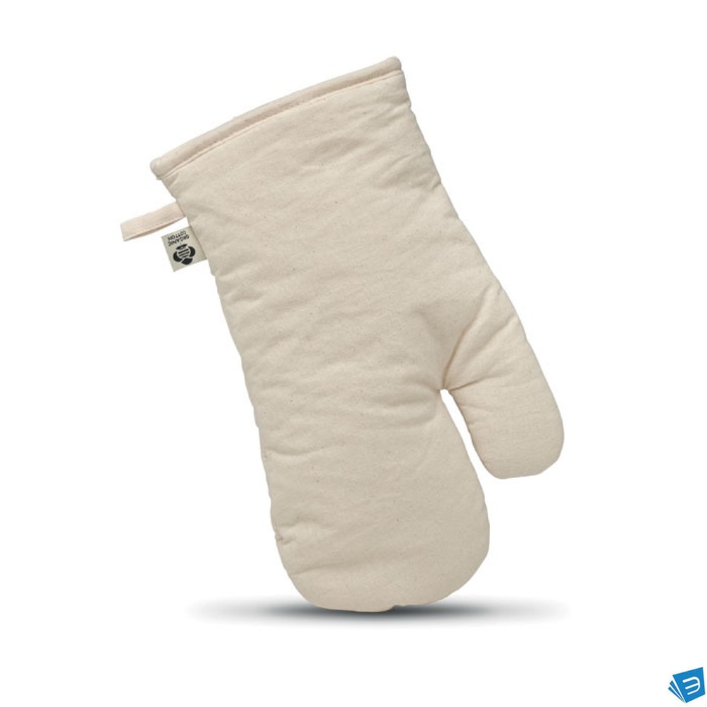 Guanto da forno in cotone bio