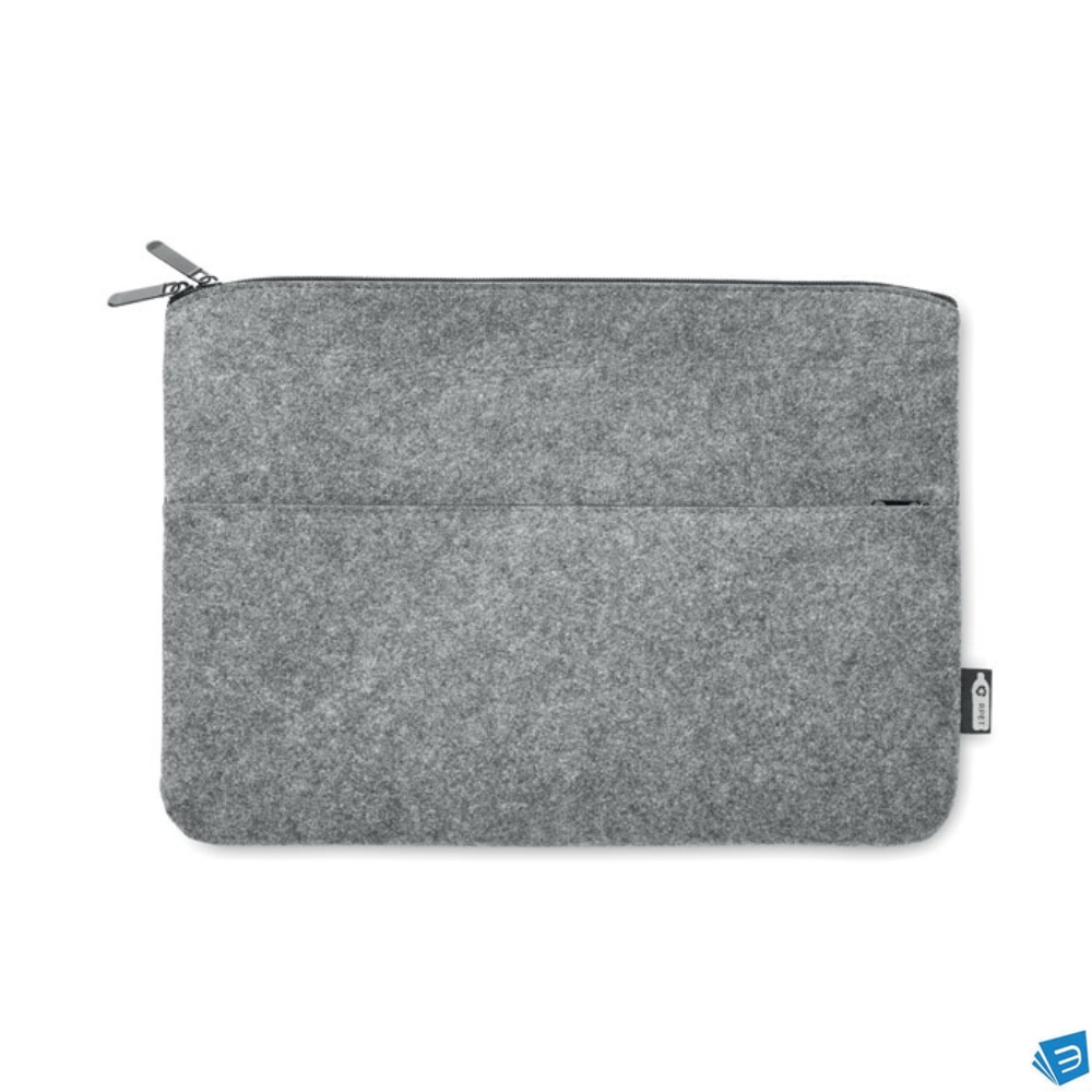 Borsa laptop in feltro RPET