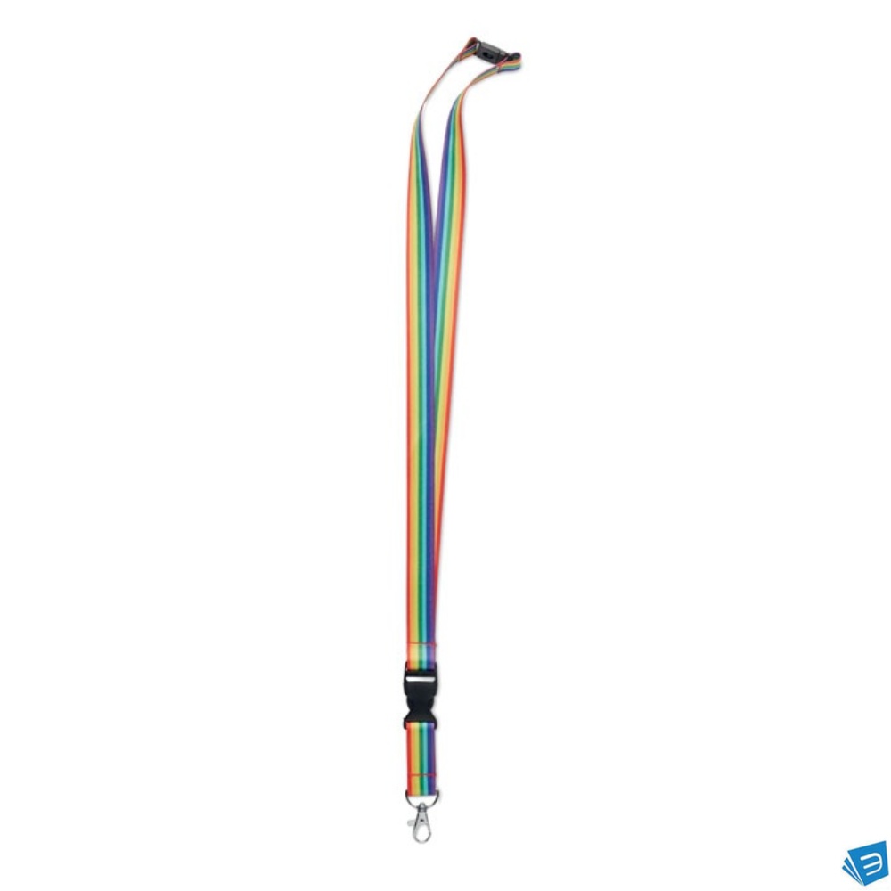 Cordino in RPET arcobaleno