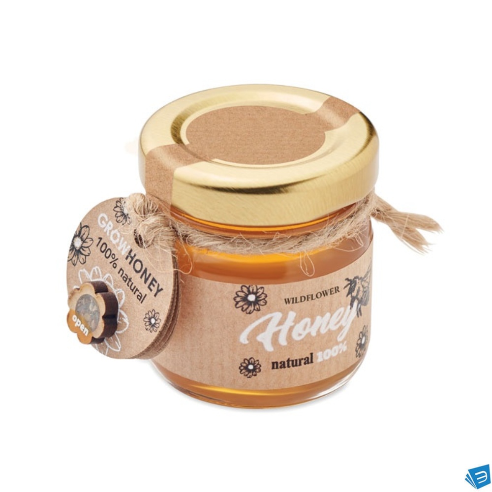 Vasetto di miele millefiori 50 gr
