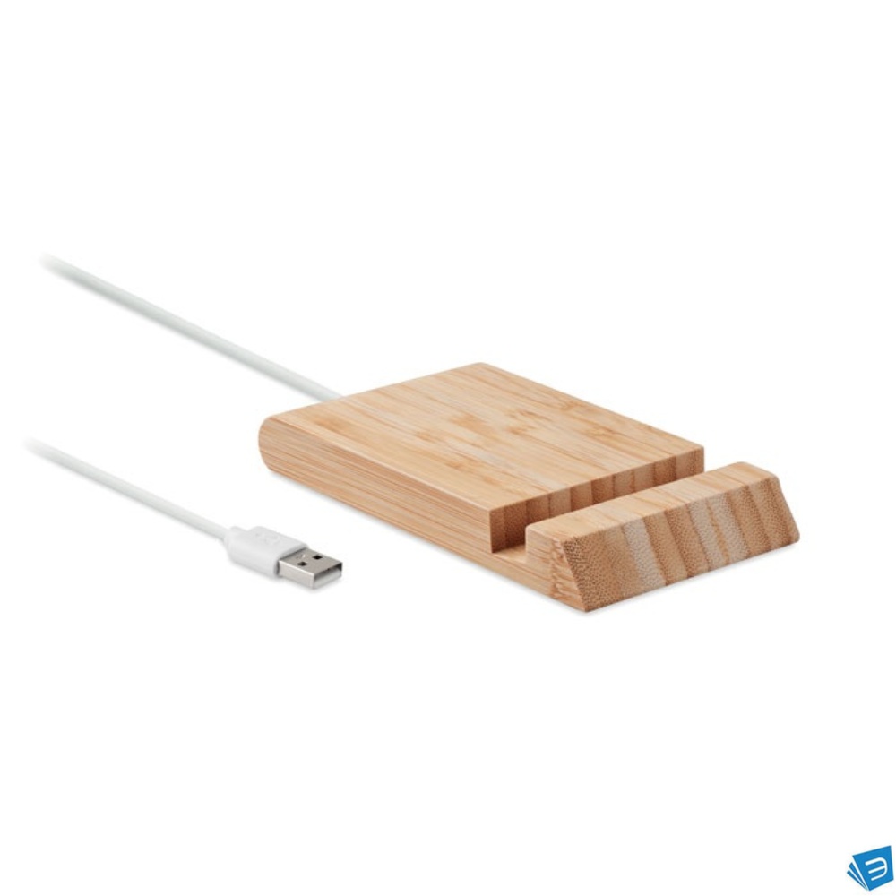 Caricatore senza fili di bamboo