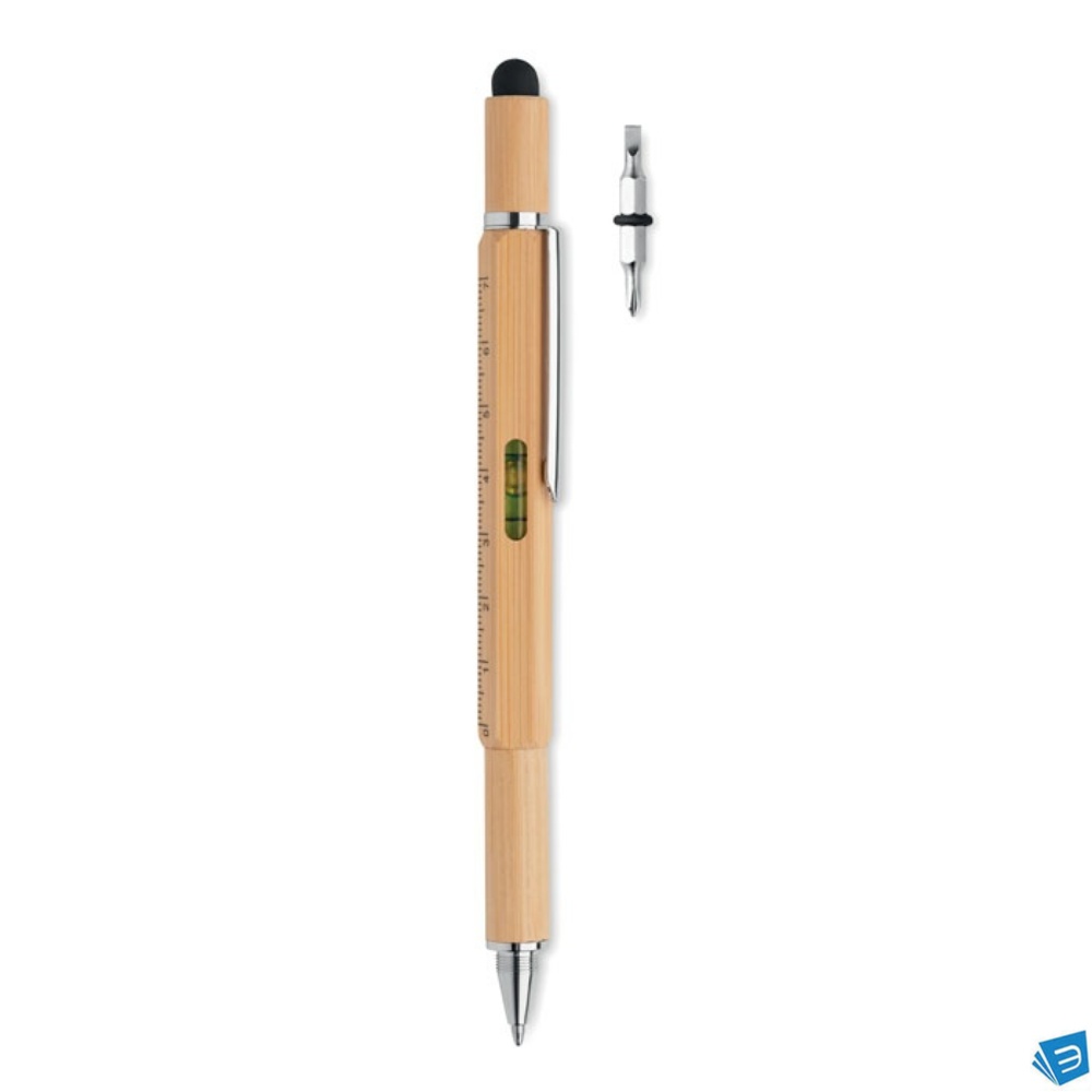 Penna livella in bamboo