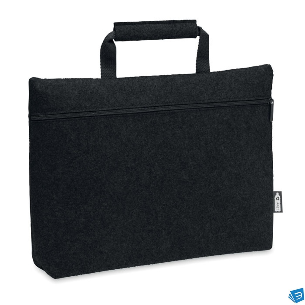 Borsa laptop in feltro RPET