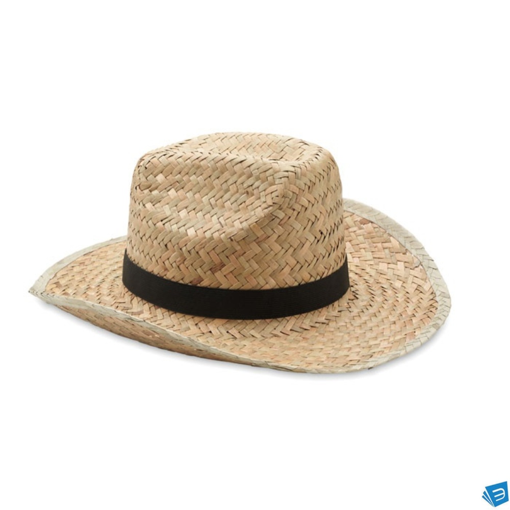Cappello cowboy in paglia