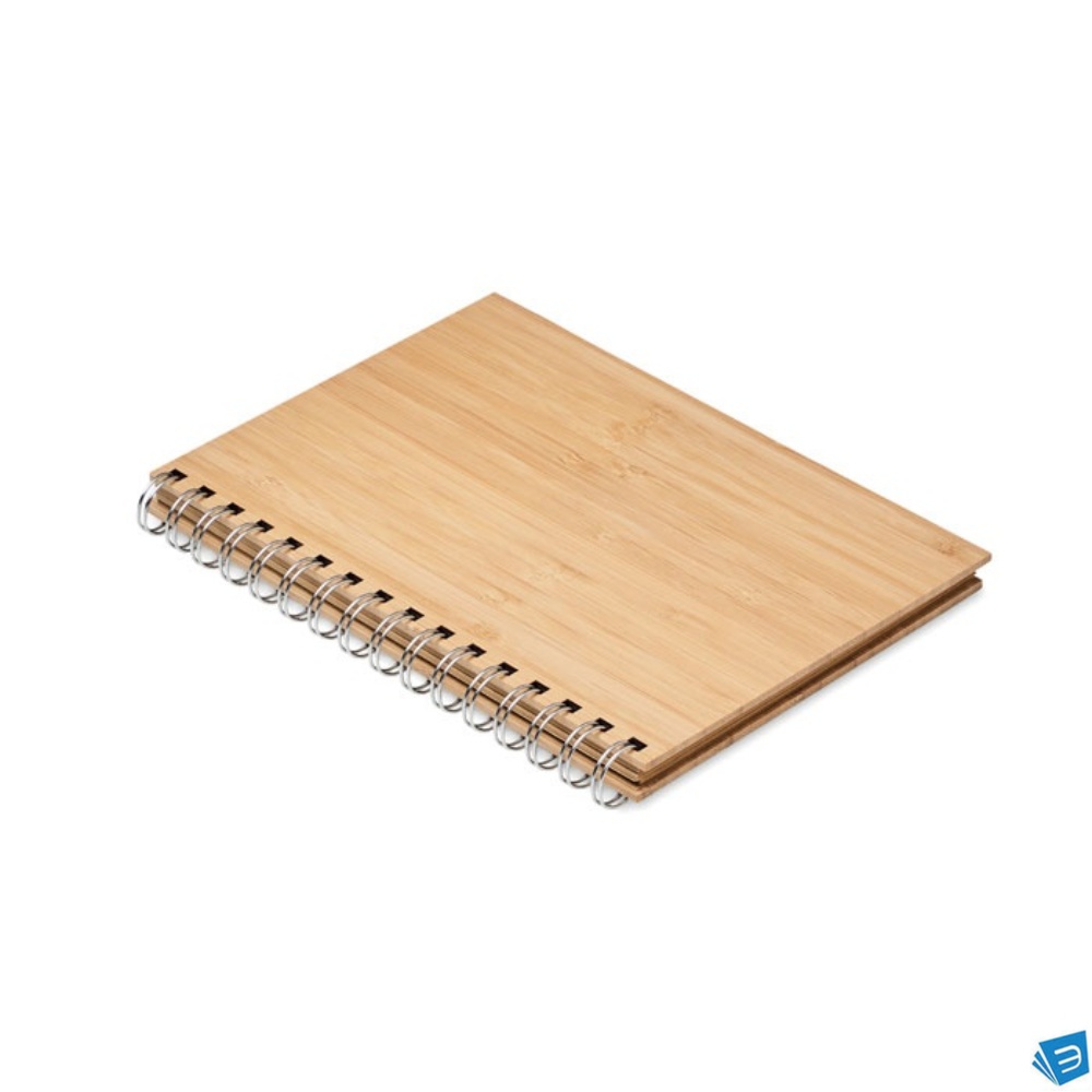 Notebook A5 in bamboo rilegato
