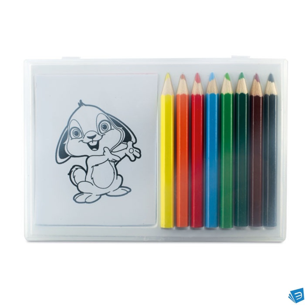 Set 8 colori e 20 disegni