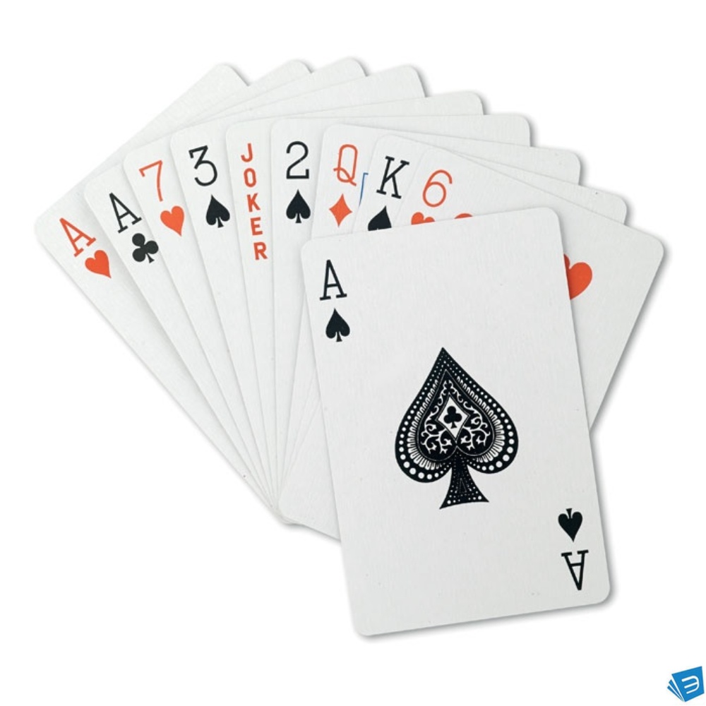 Carte da gioco in box in PP