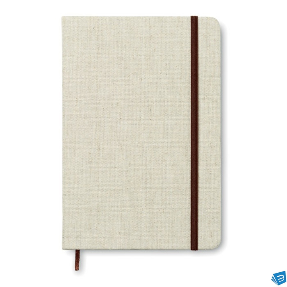 Notebook con cover in canvas