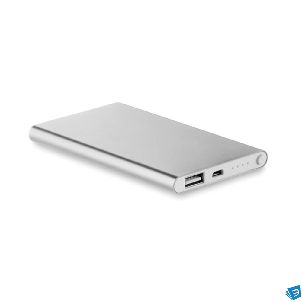 Power bank in alluminio da 400