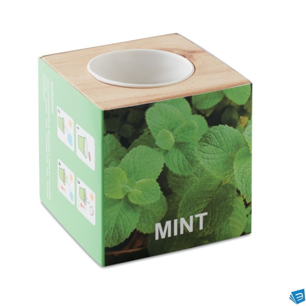 Mini vaso in legno