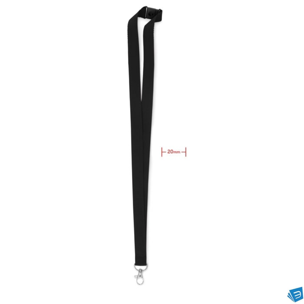 Lanyard con gancio in metallo
