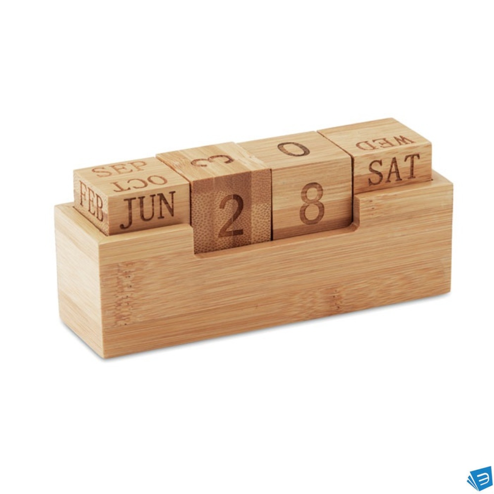 Calendario in bamboo