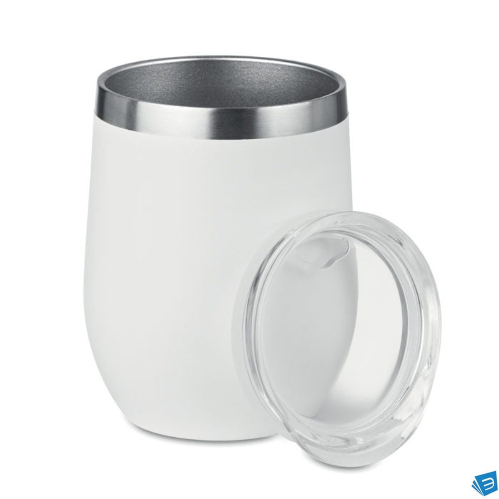 Bicchiere vino doppio strato