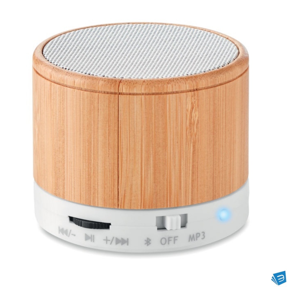 Speaker wireless in bamboo