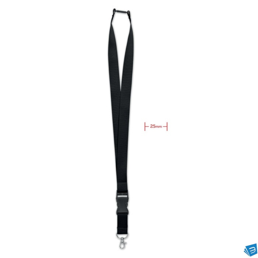 Lanyard con gancio in metallo