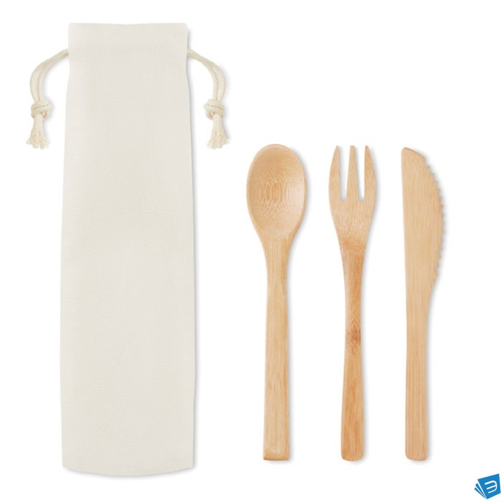 Set posate in bamboo
