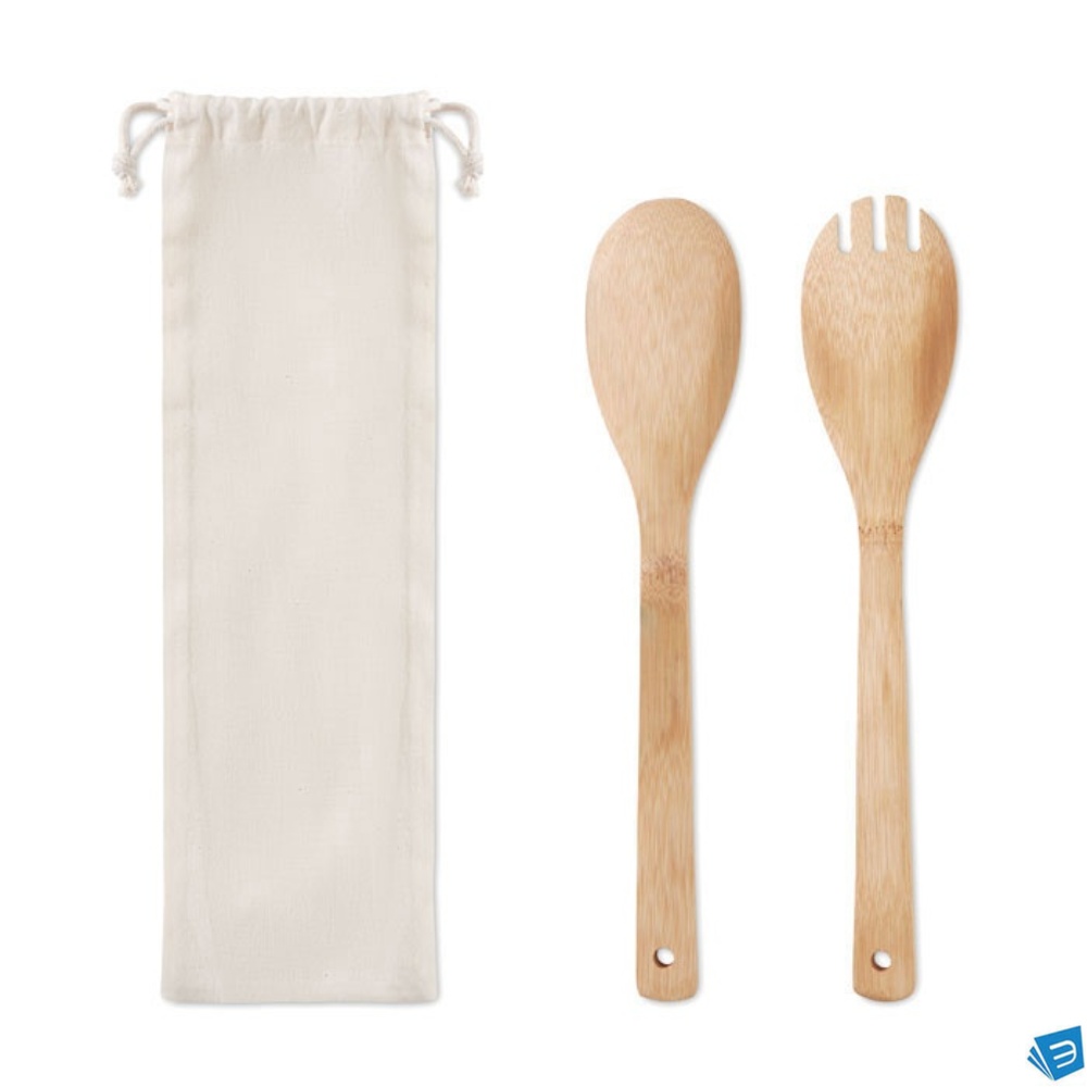 Set utensili in bamboo