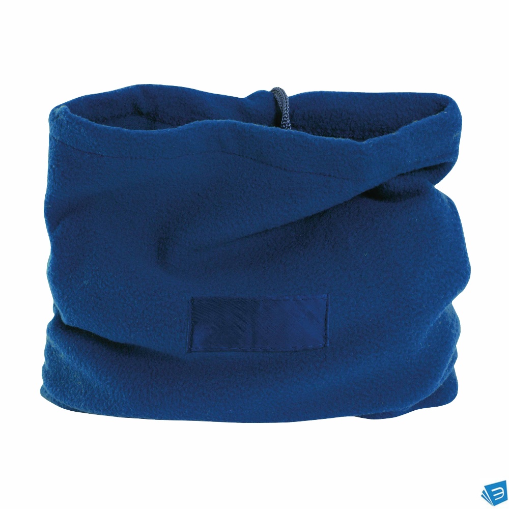 Fascia scalda-collo in polar, trasformabile in cappello