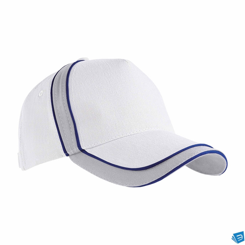 Cappellino in cotone leggero, 5 pannelli