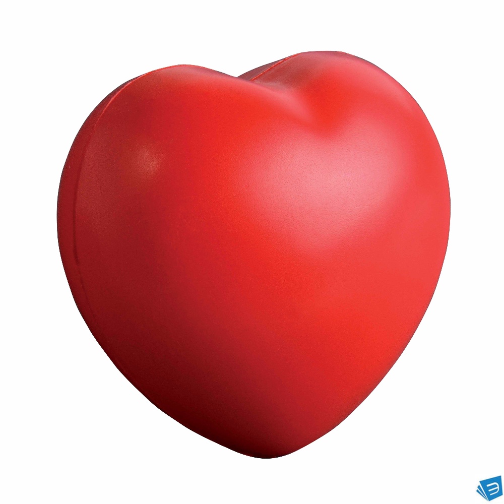 Antistress in PU a forma di cuore