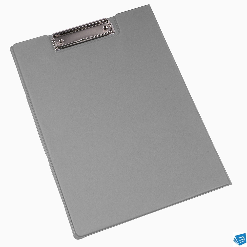 Cartella in plastica con Portablocco A4, con molla e portapenna