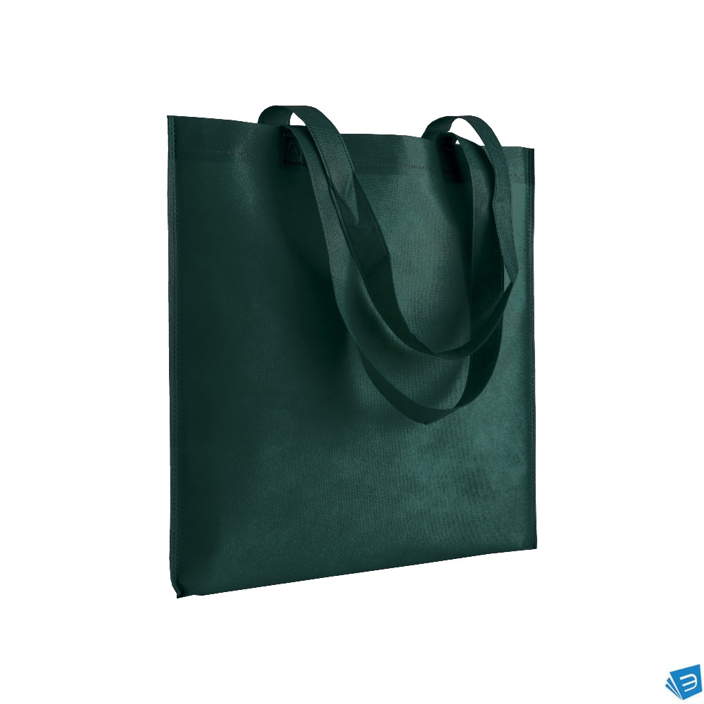 Shopper in TNT 70 g/m2 termosaldato, manici lunghi