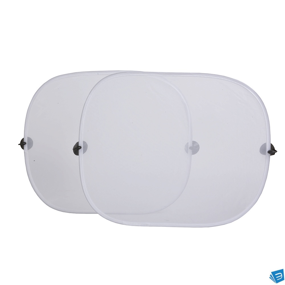 Coppia parasole per finestrini auto, antiriflettente, ripiegabili in bustina di PVC