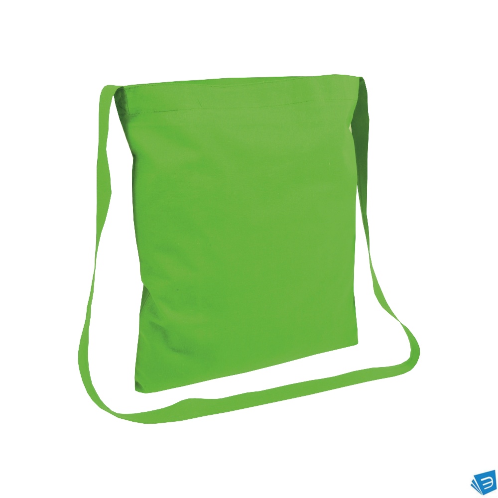 Shopper in cotone 130 g/m2 con tracolla