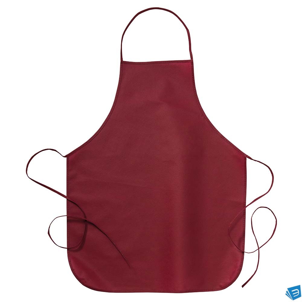Grembiule lungo in TNT (80g/m2), 60x76 cm