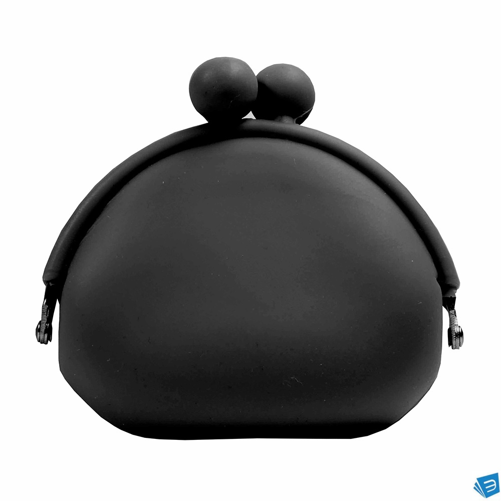 Borsellino portamonete in silicone a forma di tacco