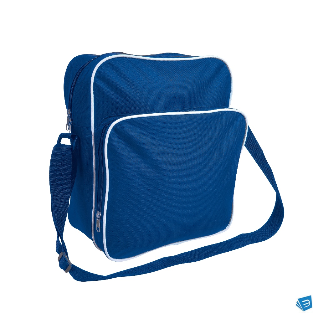 Borsa in poliestere 66D con tracolla regolabile e 2 tasche