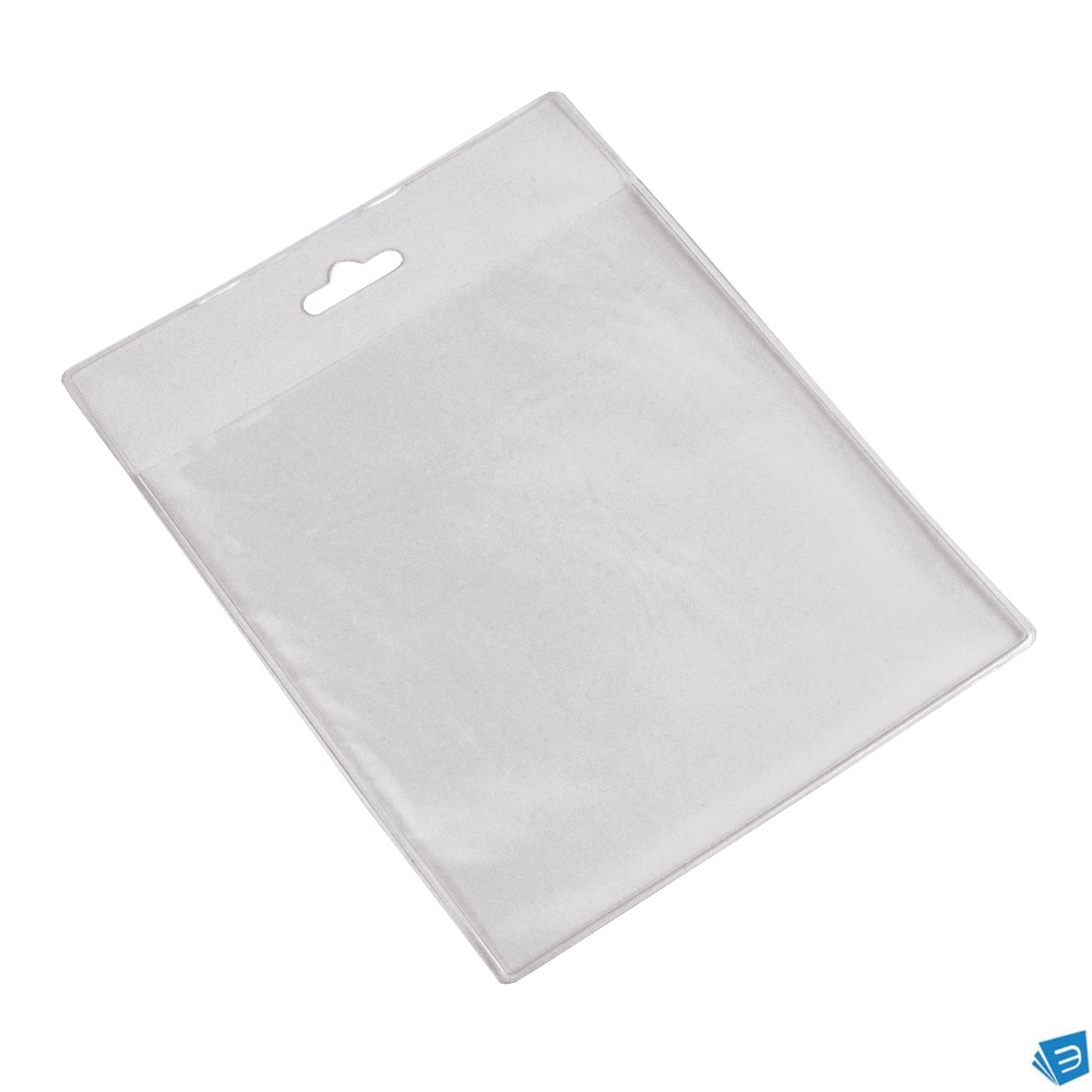 Porta-badge in PVC trasparente