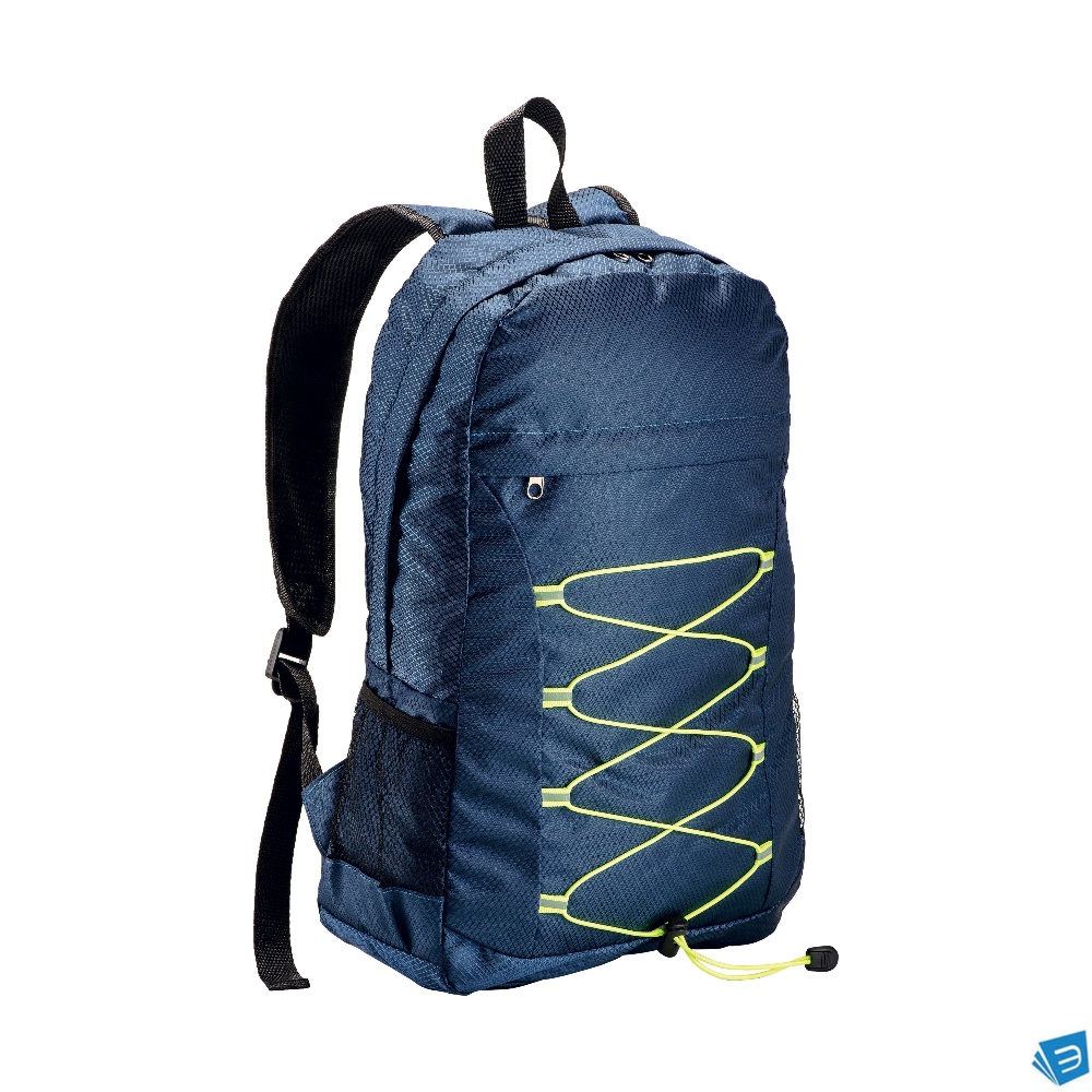 Zaino ripiegabile in poliestere RIPSTOP con 4 tasche