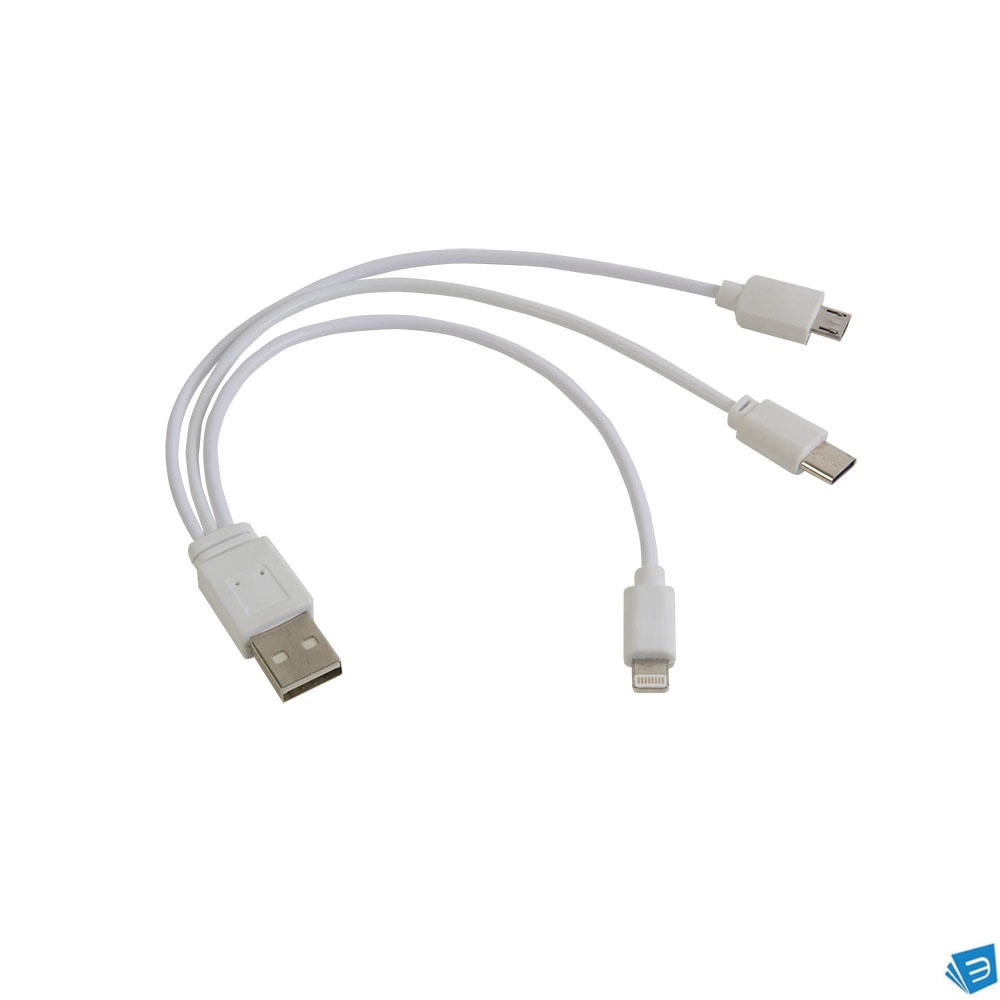 Cavo adattatore Micro USB/Lighting/Type C