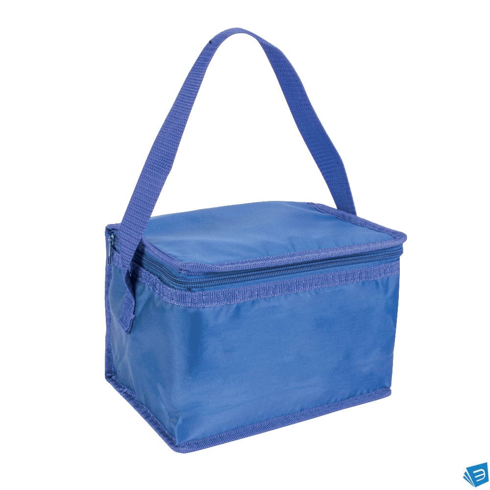 Borsa termica in poliestere 210T e interno argentato