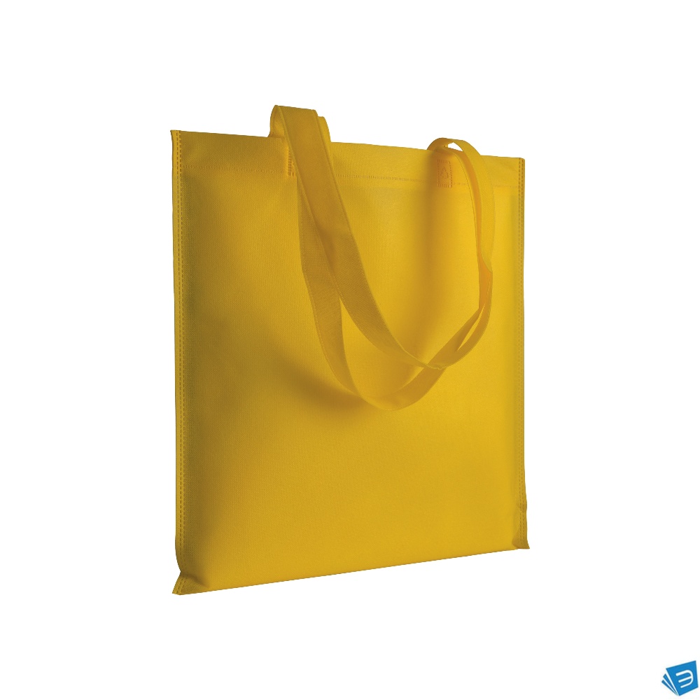Shopper in TNT 70 g/m2 termosaldato, manici lunghi