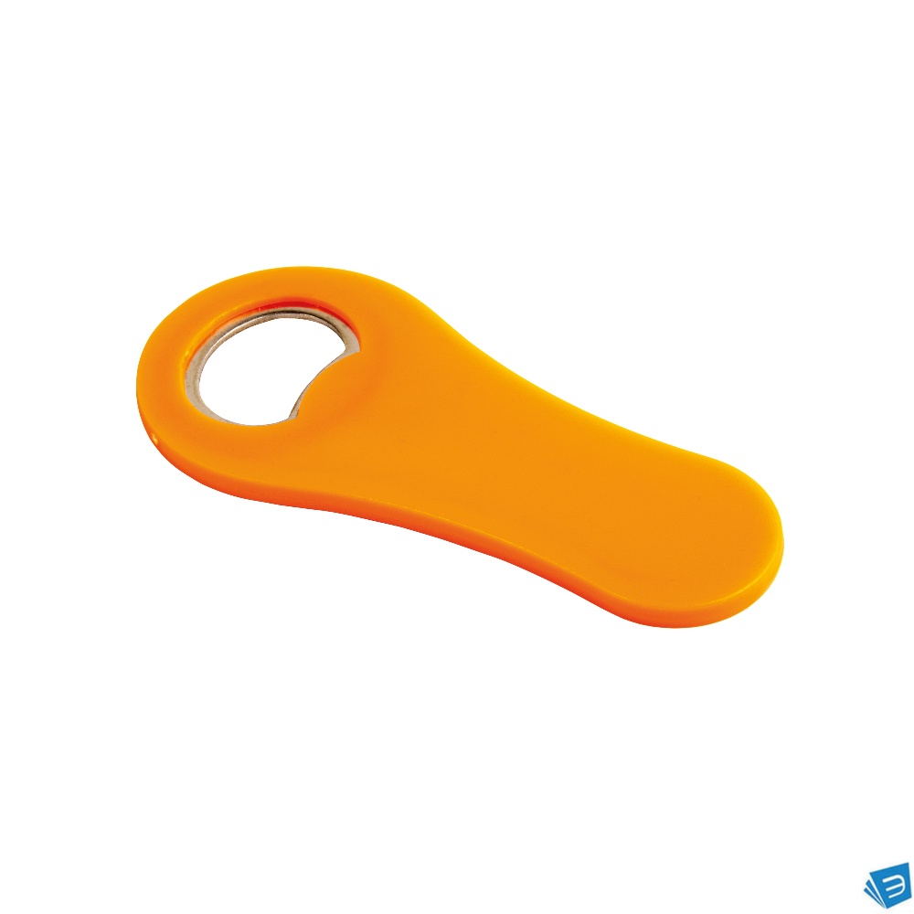 Apribottiglie in plastica con calamita