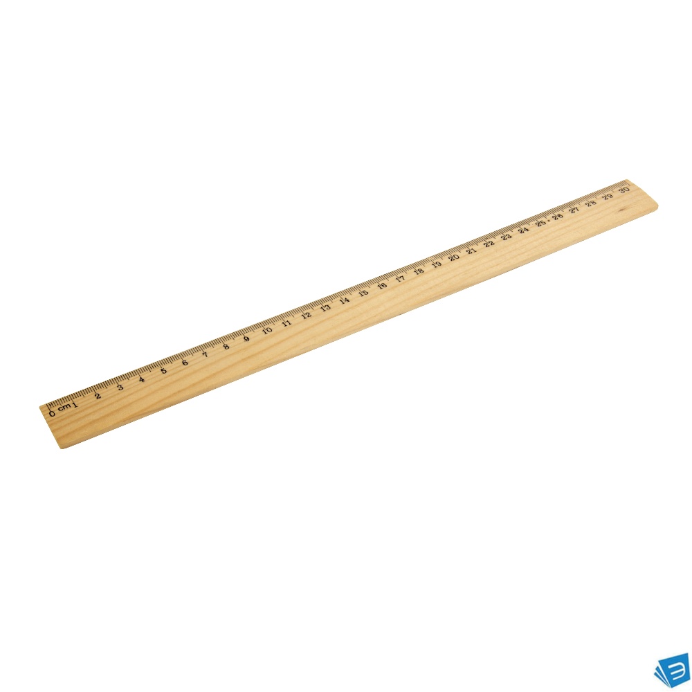 Righello in legno da 30 cm